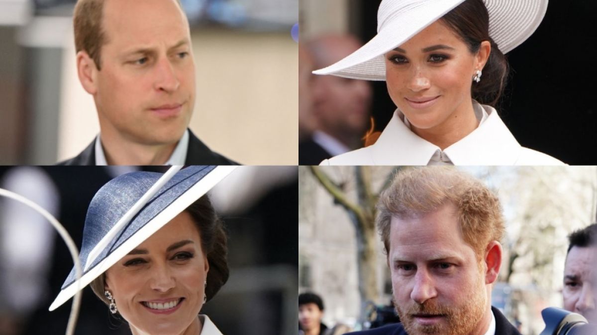 Nicht nur Prinz William und Prinzessin Kate, auch Meghan Markle und Prinz Harry waren in dieser Woche einmal mehr Stammgäste in den Royals-News. (Foto)