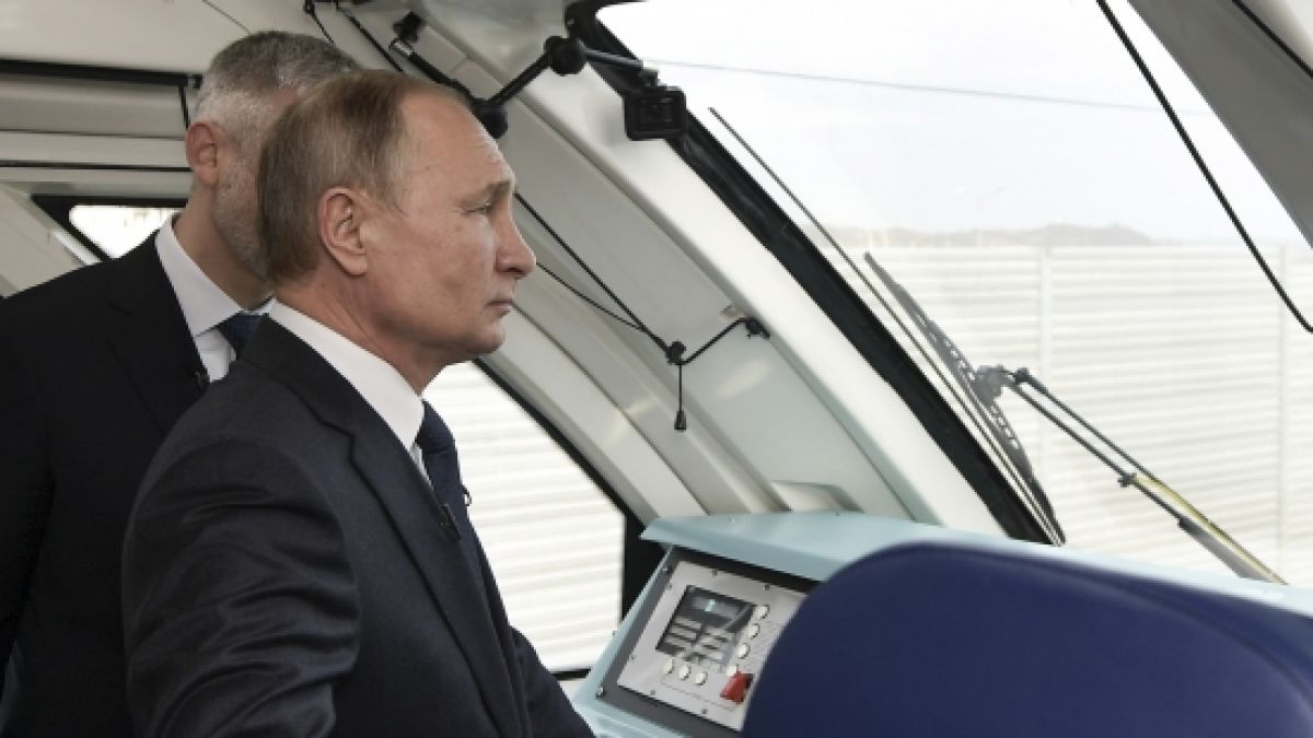 Wladimir Putin soll in seinem Geheim-Zug sogar Anti-Aging-Maschinen besitzen. (Foto)