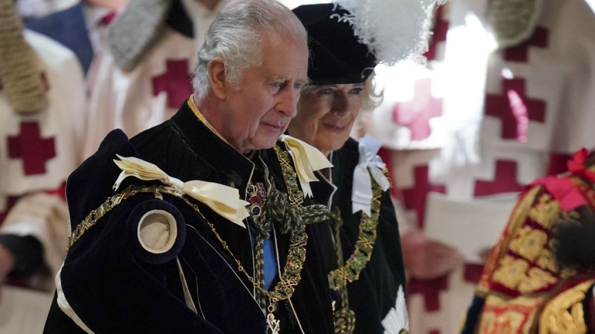 Die zweite Krönungszeremonie für König Charles III. wurde am 5. Juli 2023 von lautstarken Protesten überschattet. (Foto)