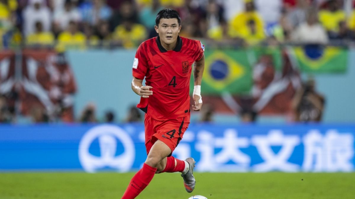 Südkoreas Nationalspieler Min-Jae Kim könnte im Sommer 2023 zum FC Bayern München wechseln. (Foto)
