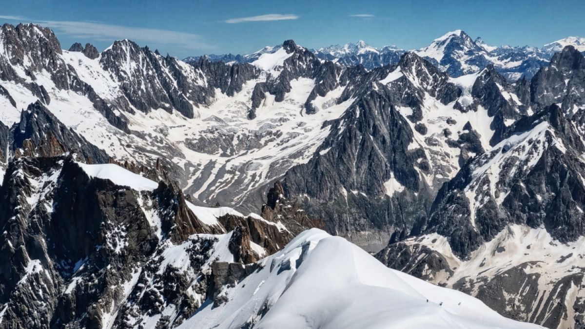 Ein Wanderer ist am Mont Blanc in den Tod gestürzt. (Foto)