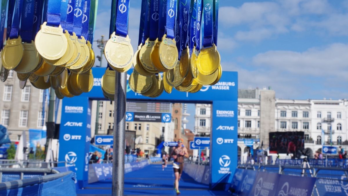 Wer schnappt sich bei der Triathlon WM 2023 in Hamburg die Medaillen? (Foto)