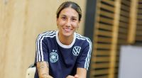 Fußballerin Sara Doorsoun spielt für Deutschland in der Abwehr bei der Frauenfußball-WM 2023.