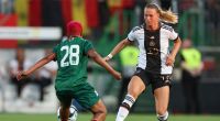 Schießt Klara Bühl (r.) bei der Frauen-Fußball-WM 2023 viele Tore für Deutschland?