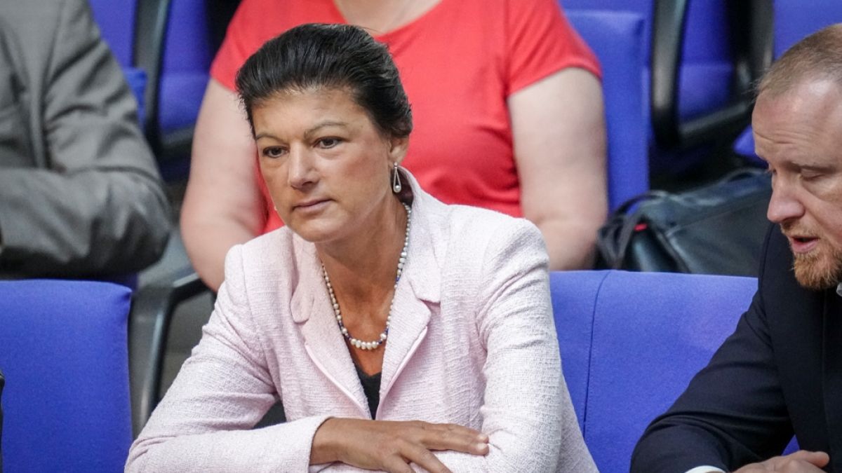 Sahra Wagenknecht könnte mit einer eigenen Partei auf einen Wahlsieg in Thüringen hoffen. (Foto)