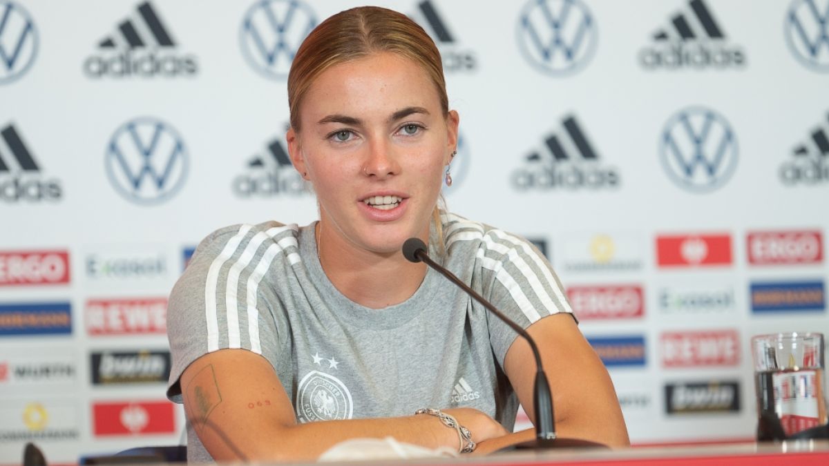 Laura Freigang zählt zum DFB-Kader für die Frauenfußball-WM 2023. (Foto)