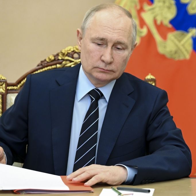 Hinter seinen Verteidigungsanlagen hat Wladimir Putin ein Mega-Problem