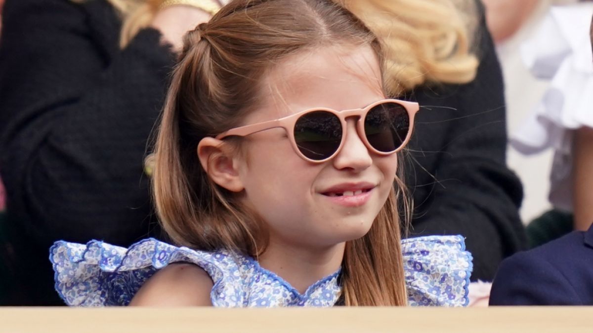 Prinzessin Charlotte bei ihrem ersten Wimbledon-Besuch. (Foto)