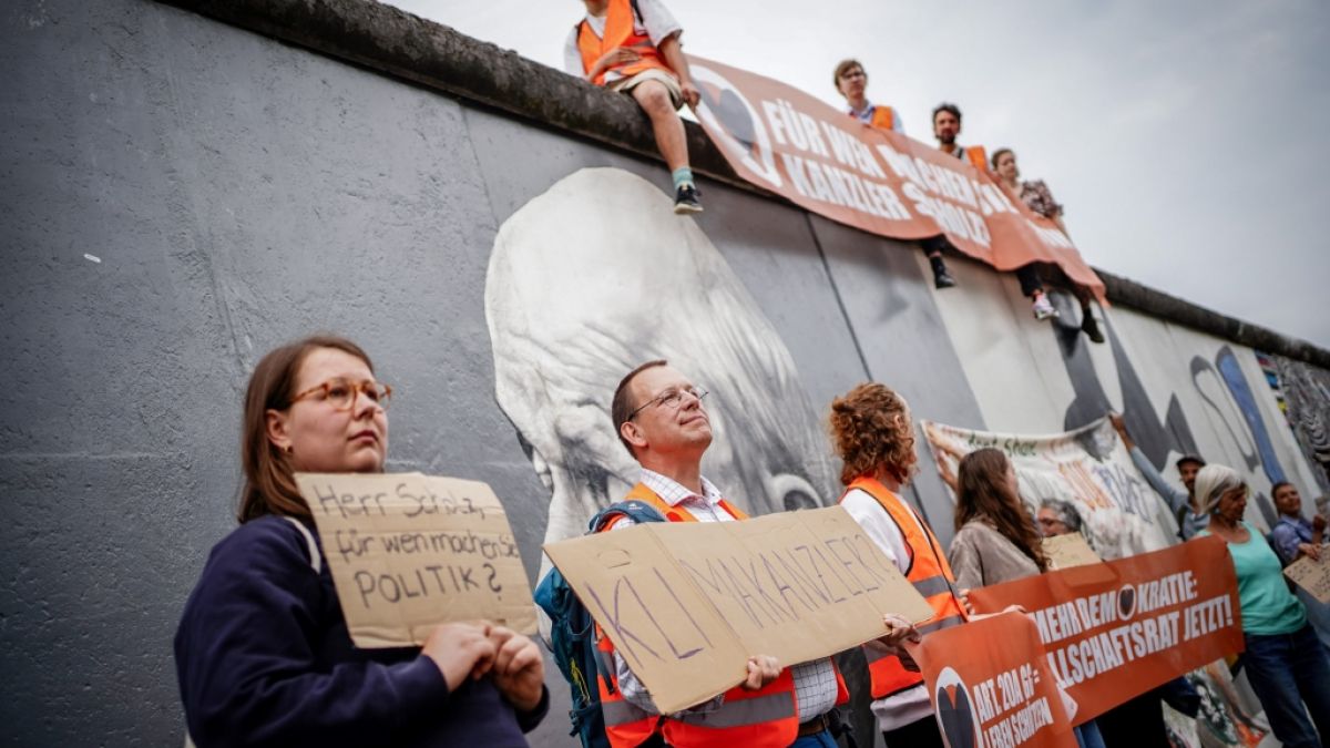 In Berlin werden die Klimaaktivisten der Letzten Generation nicht als kriminelle Vereinigung eingestuft. (Foto)