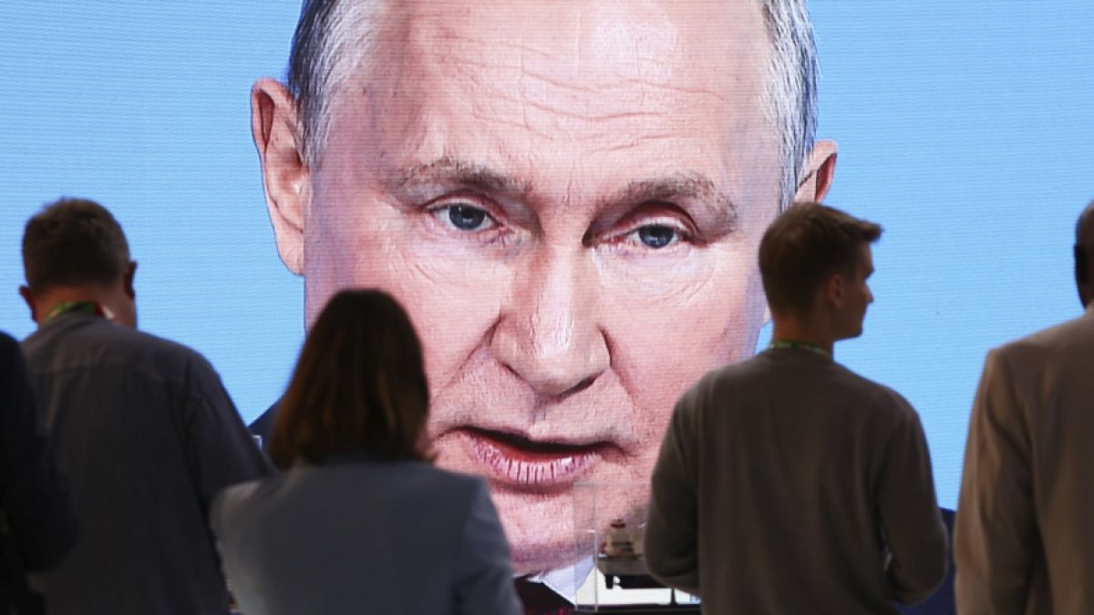 Ein neues Putin-Propaganda-Video soll die Deutschen auf die "Kriegswirtschaft" aufmerksam machen. (Foto)