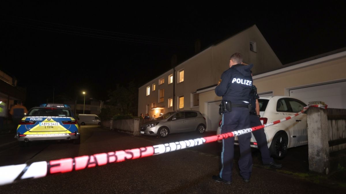 In der Nähe von Augsburg wurden drei Menschen erschossen. Der Tatverdächtige wurde festgenommen. (Foto)