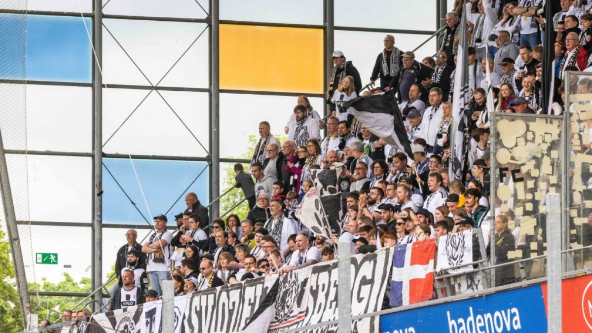 Die Fans der SV Elversberg unterstützen ihr Team im Stadion. (Symbolbild) (Foto)