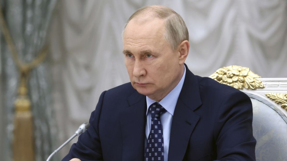 Wladimir Putin hält am Krieg in der Ukraine fest. (Foto)