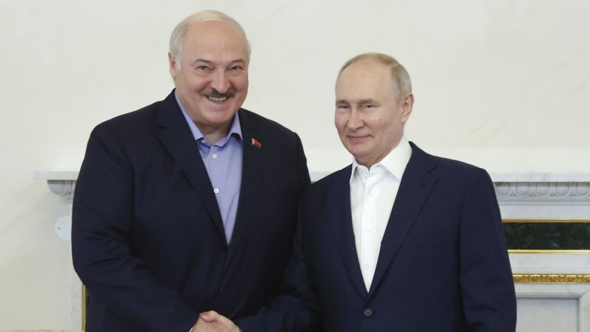 Alexander Lukaschenko und Wladimir Putin (Foto)