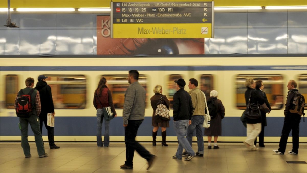 Die U-Bahn-Station Max-Weber-Platz in München wurde zum Tatort eines abscheulichen Sexualverbrechens. (Foto)