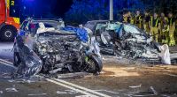 Horror-Crash in Mittelfranken: Auto kracht mit Krankenwagen zusammen! 3 Tote