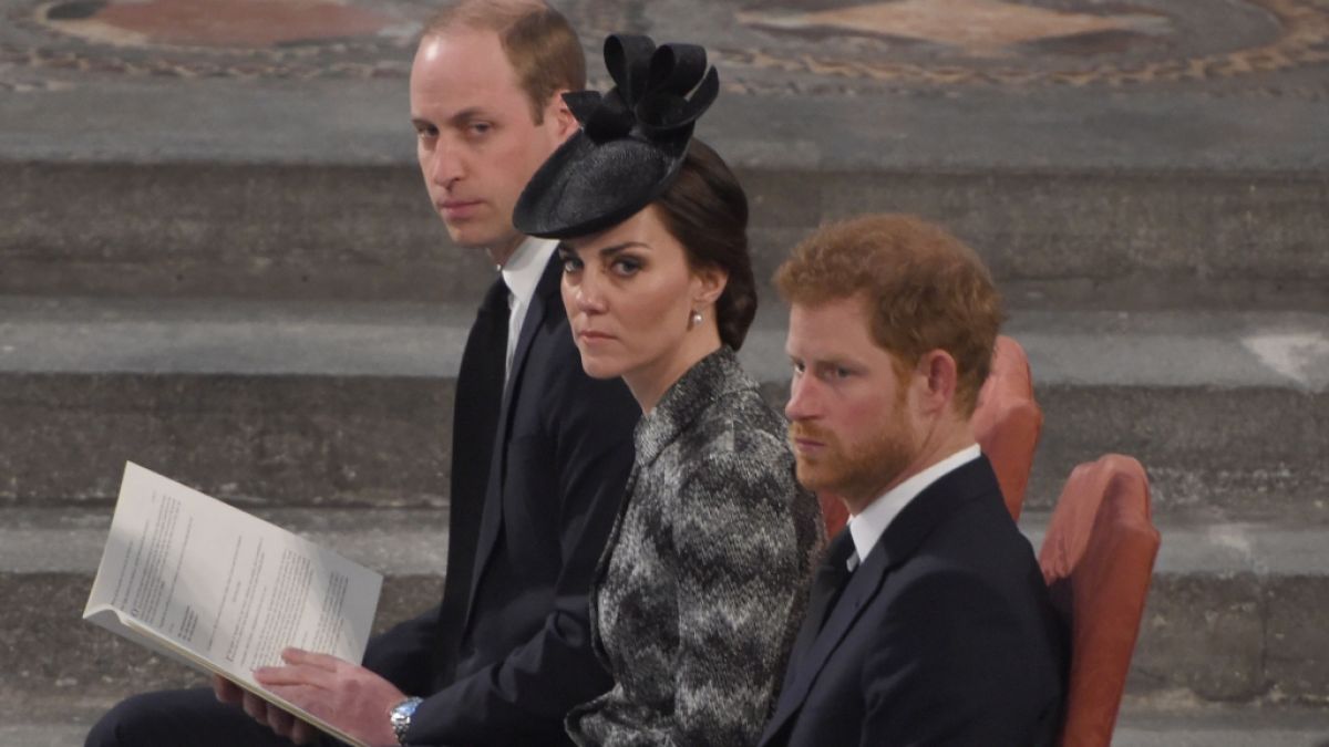Prinz William und Prinzessin Kate können Prinz Harry eine bestimmte Äußerung wohl nicht verzeihen. (Foto)