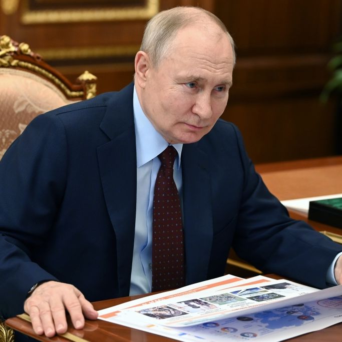 Kreml-Chef grinst bei Ansprache unmittelbar vor Prigoschins Todesflug