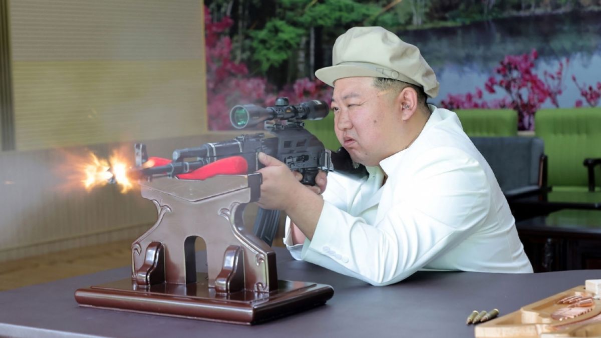 Modisch immer ganz treffsicher: Kim Jong-un. (Foto)