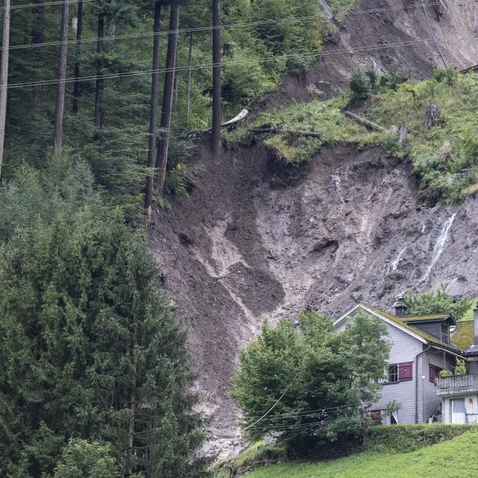 Brachiale Erdrutsche gefilmt! Geröllmassen fressen sich durch Alpenraum