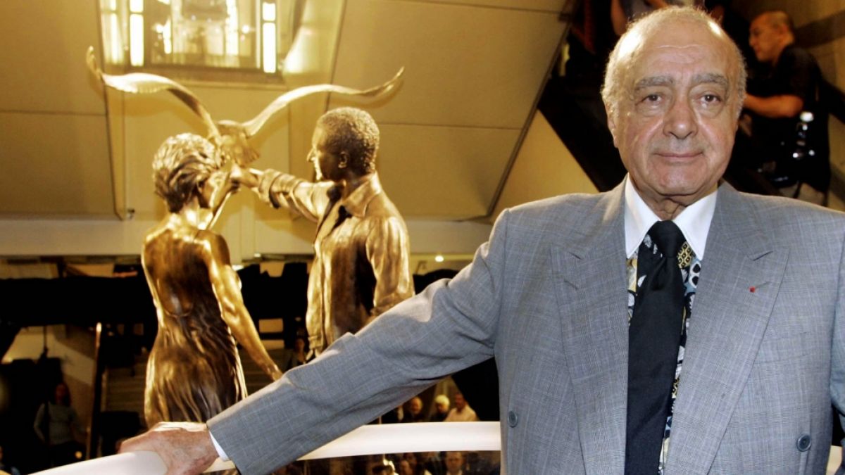 Milliardär Mohamed Al Fayed ist mit 94 Jahren gestorben. (Foto)