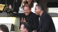 Prinz Harry, Herzog von Sussex, hatte beim Spiel des Los Angeles FC gegen Inter Miami sichtlich Spaß.