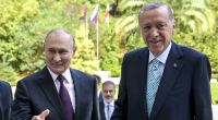 Wladimir Putin hat Recep Tayyip Erdogan in Sotschi in Empfang genommen.