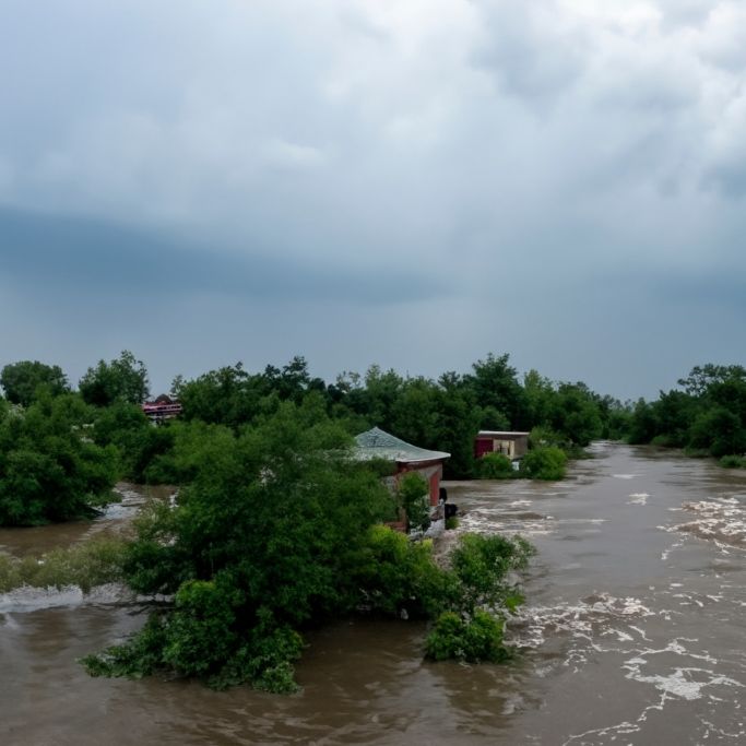 Aktuelle Unwetterwarnung für die Regionen Vrchlabí) und Hradec Králové (Trutnov vor Überflutungen durch Regen am Freitag