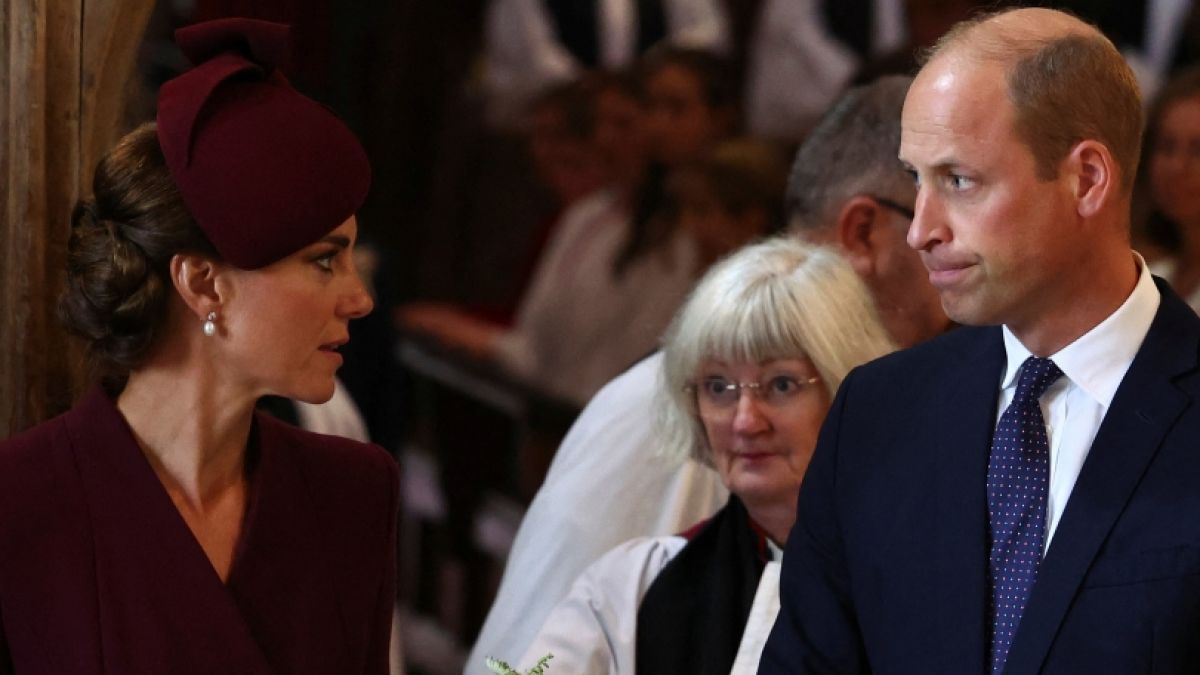 Eine Lippenleserin hat die Konversation von Prinz William und Prinzessin Kate analysiert. (Foto)