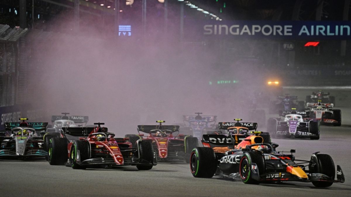 Am 17. September 2023 fahren die Formel-1-Asse beim Großen Preis von Singapur um den Sieg. (Foto)