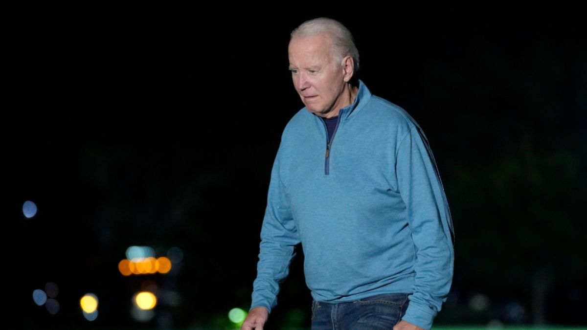 Joe Biden hat sich in seiner Rede widersprochen und andere Angaben als in seinen Memoiren gemacht. (Foto)