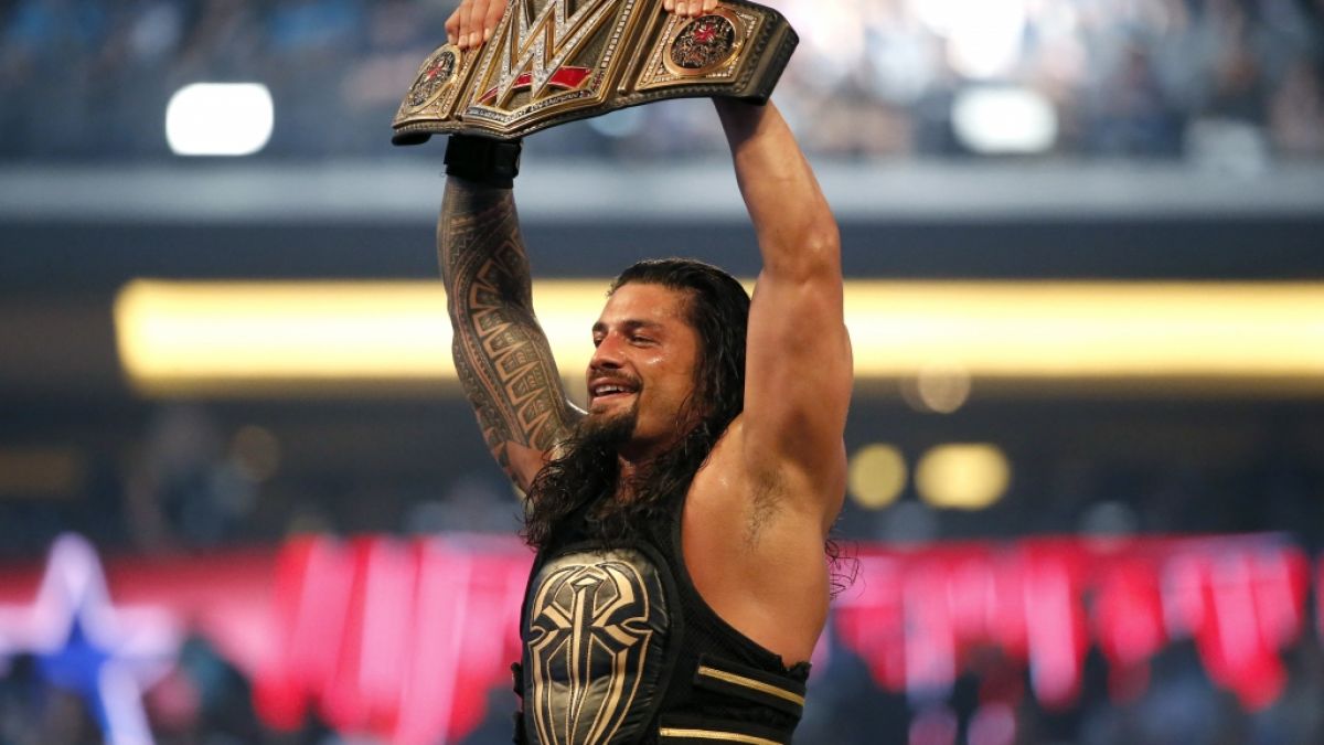 Setzt Roman Reigns seine Undisputed WWE Universal Championship bei Fastlane aufs Spiel? (Foto)