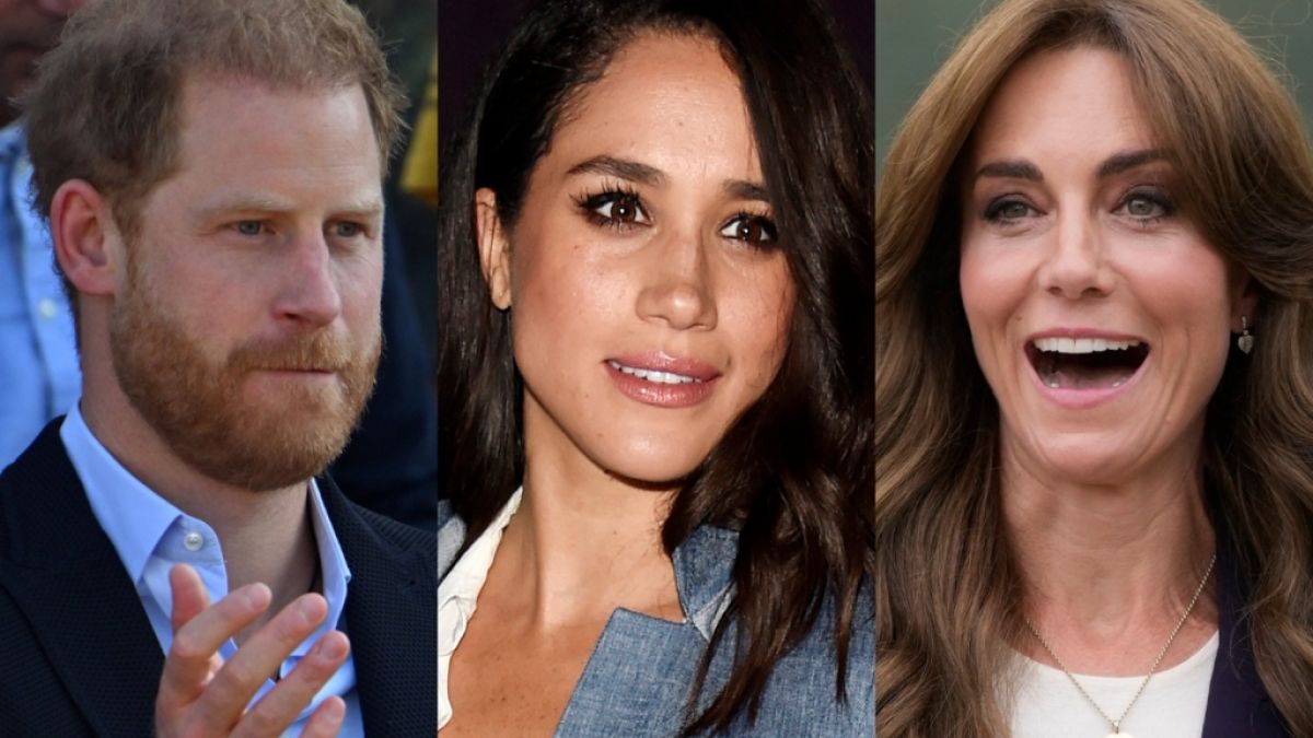 In den jüngsten Royals-News sorgten Prinz Harry, Meghan Markle und Prinzessin Kate für ordentlich Wirbel. (Foto)