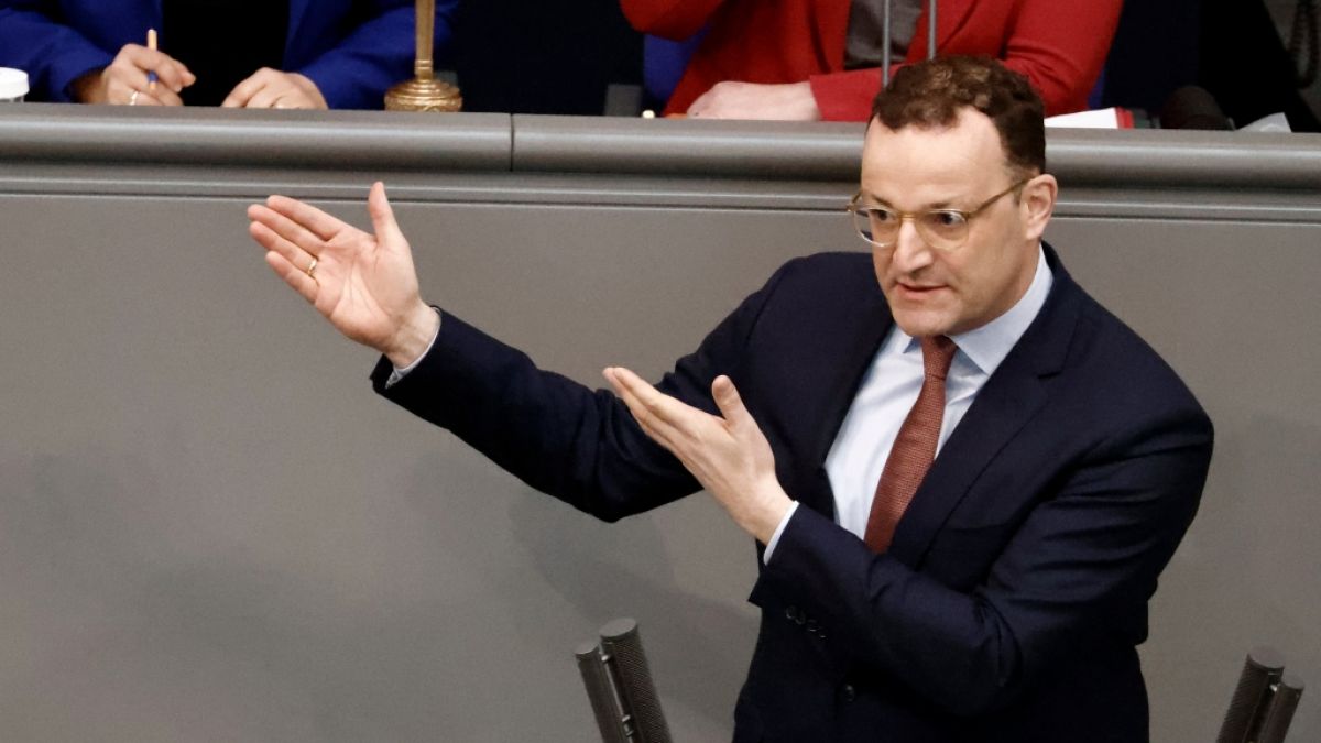 Jens Spahn (CDU) griff bei "maybrit illner" SPD-Innenministerin Nancy Faeser wegen ihrer Migrationspolitik an. (Foto)