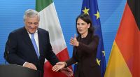 Außenministerin Annalena Baerbock und ihr italienischer Amtskollege Antonio Tajani streiten sich wegen Deutschlands Finanzierung privater Seenotretter.