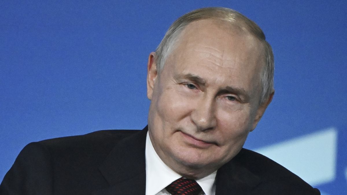 Wladimir Putin droht erneut mit einem Atomkrieg. (Foto)
