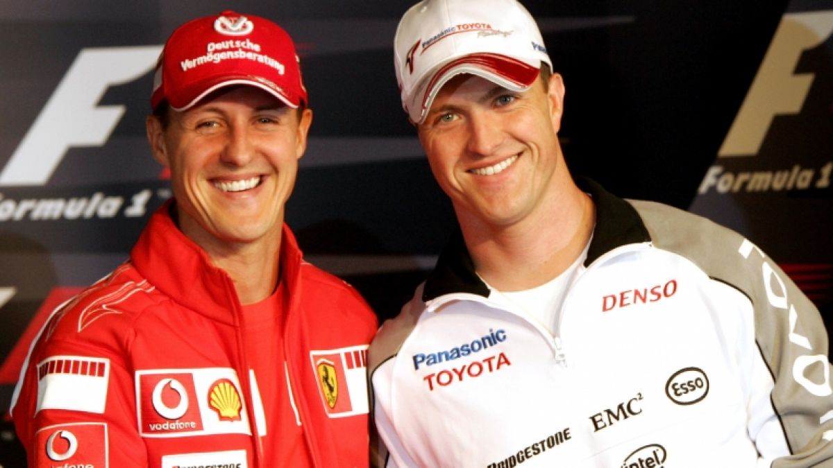 Michael Schumacher und Ralf Schumacher (Foto)