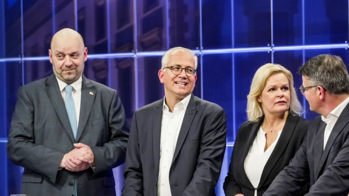 Die SPD und mit ihr Nancy Faeser wurden bei der Landtagswahl in Hessen abgestraft. (Foto)