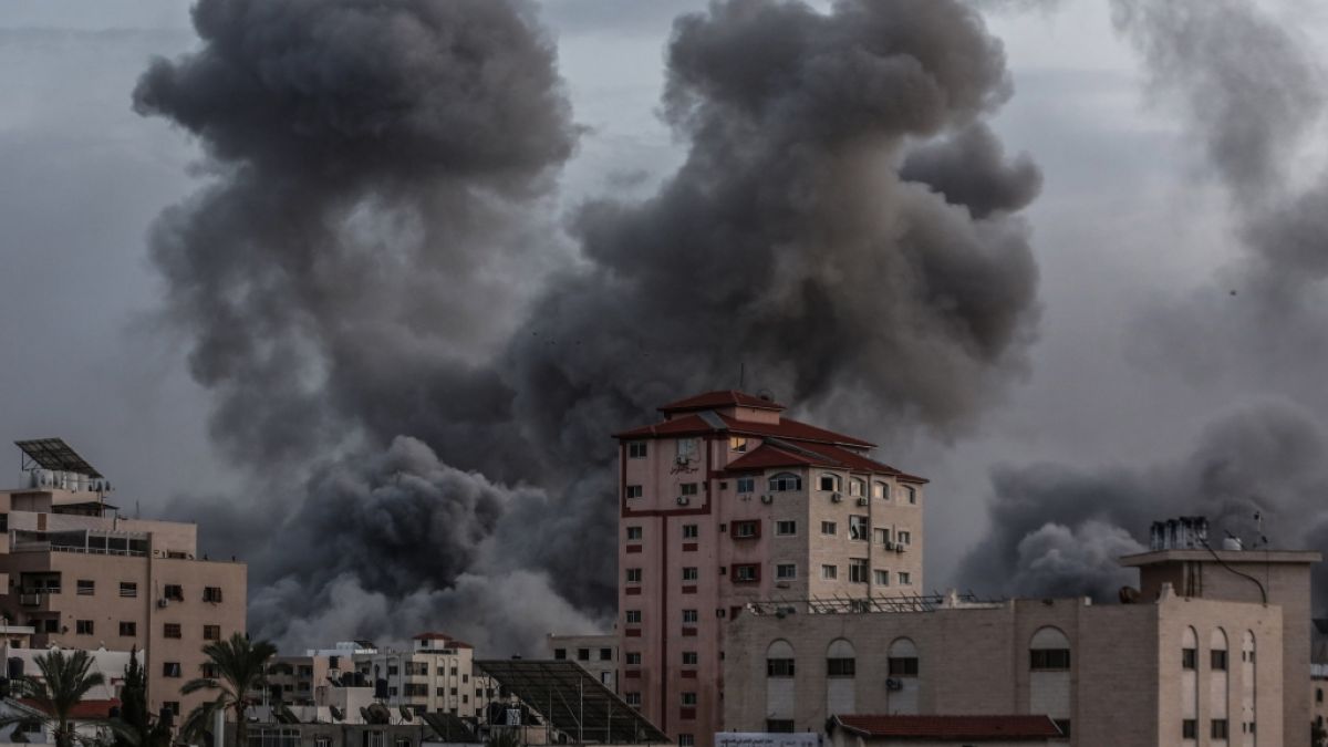 Als Reaktion auf den massiven Angriff durch die Hamas hat Israel Luftangriffe im Gazastreifen ausgeführt. (Foto)