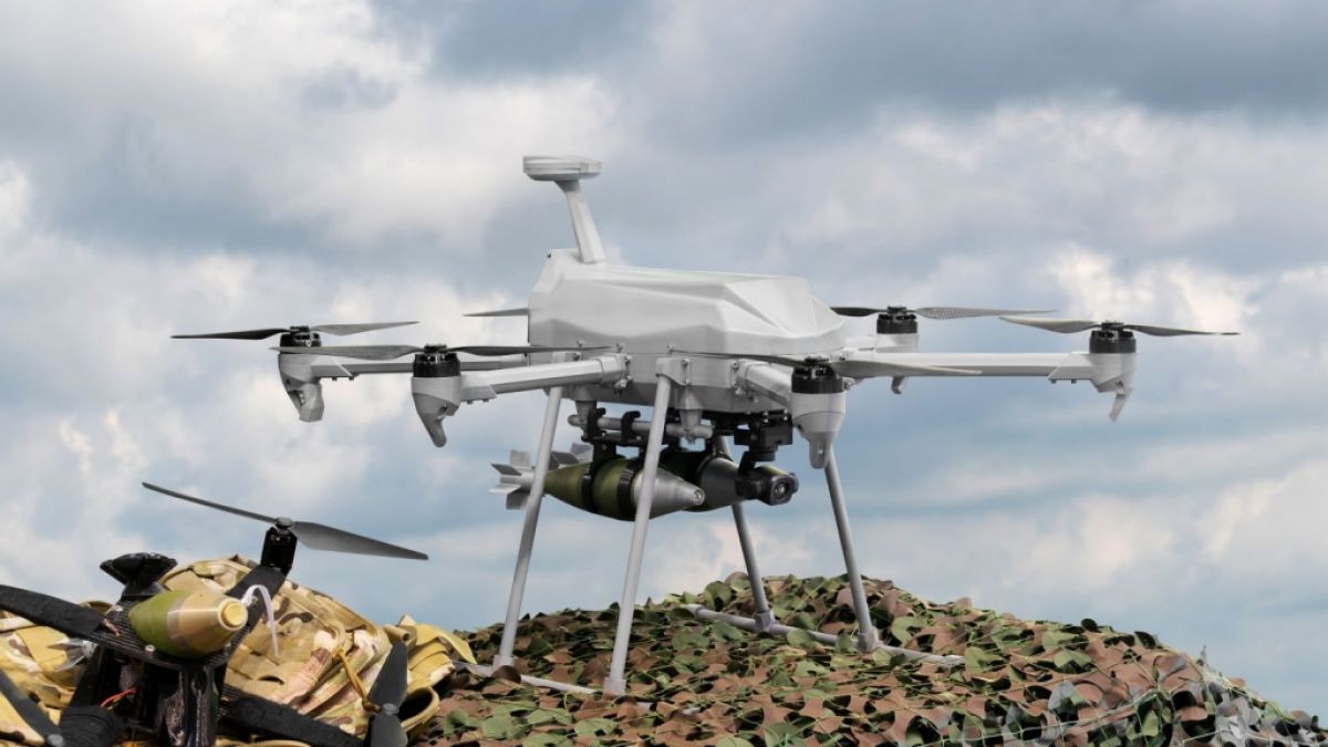Im Ukraine-Krieg nehmen Drohnen eine wichtige Rolle ein. (Symbolfoto) (Foto)