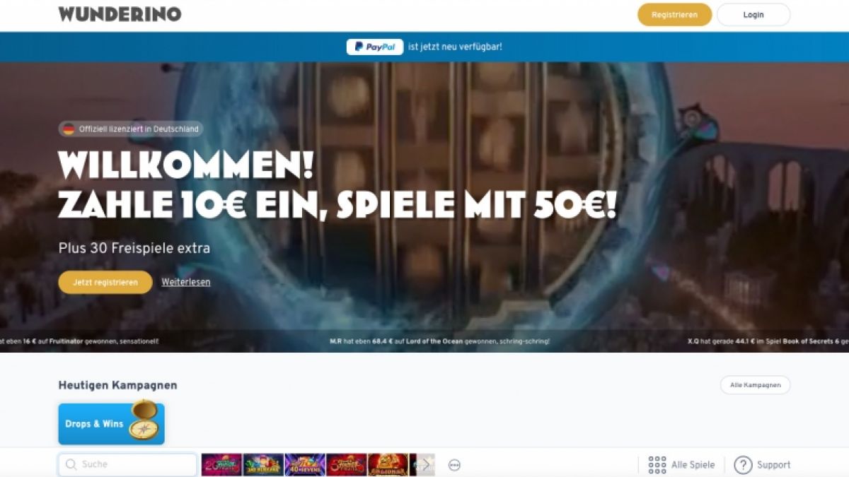 wunderino casino deutschland