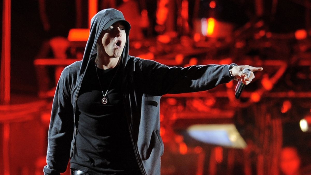 In einem bewegenden Post nimmt US-Rapper Eminem Abschied von DJ Mark The 45 King. (Foto)
