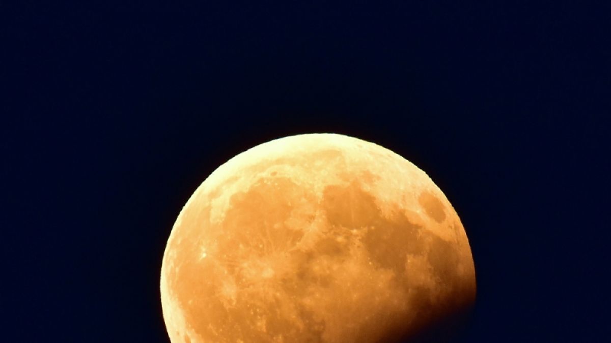 Hobby-Astronomen dürfen sich auf eine partielle Mondfinsternis freuen. (Foto)