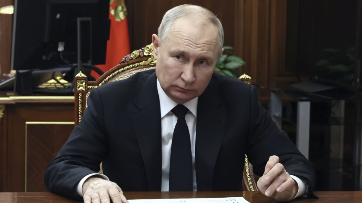 Ein Telegram-Kanal behauptet, dass Wladimir Putin für tot erklärt wurde. Der Kreml reagiert ungehalten. (Foto)