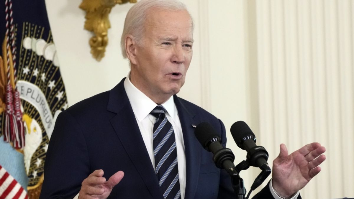 Joe Biden schürt neue Ängste vor einem Atomschlag. (Foto)