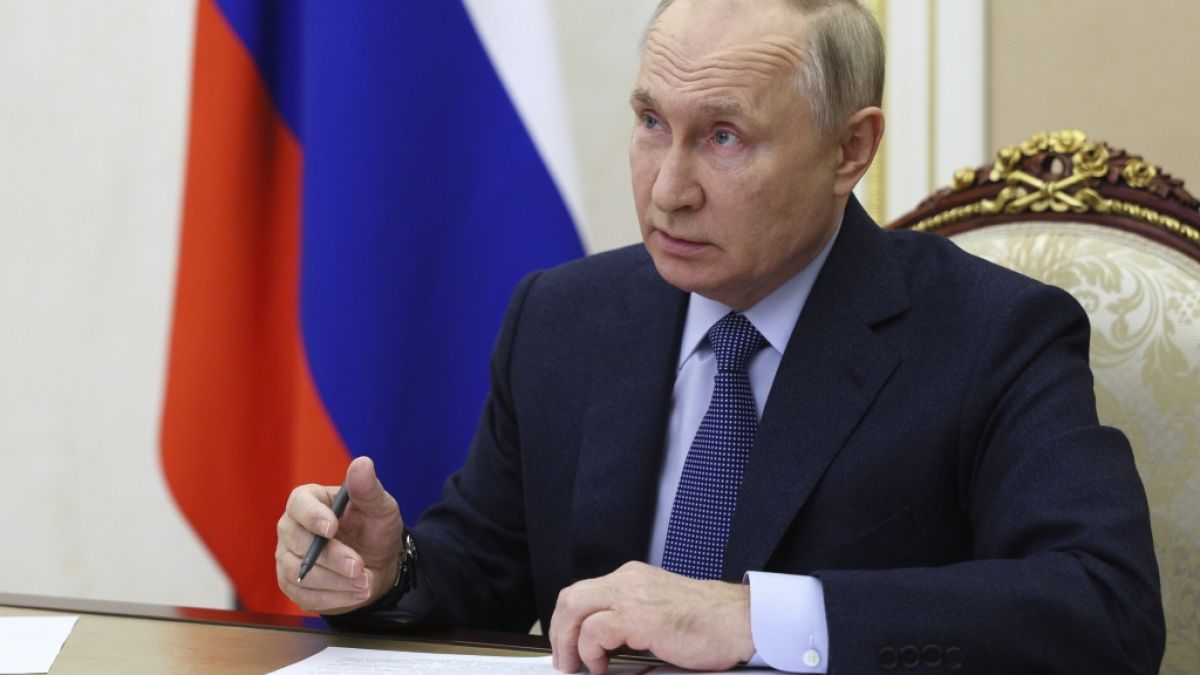 Wladimir Putin hat das Verbot von Atomwaffentests aufgehoben. (Foto)