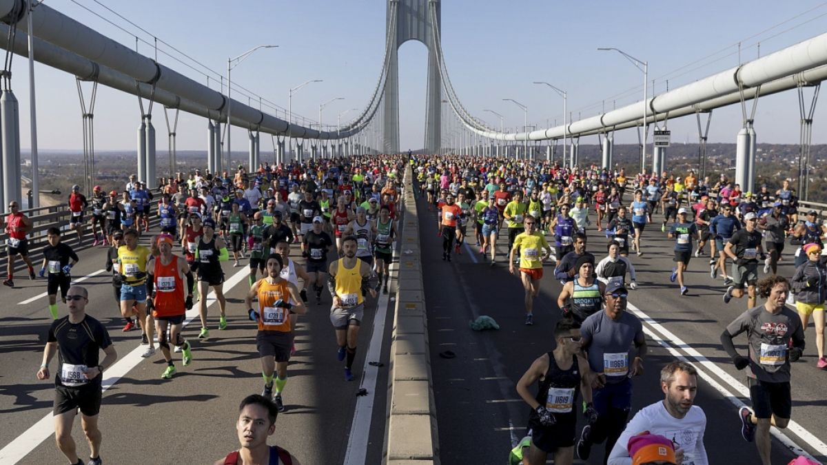 Zum New York Marathon 2023 werden am 5. November mehr als 50.000 Teilnehmende erwartet. (Foto)