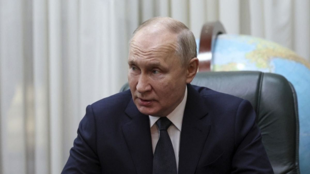 Wladimir Putin führt seit Februar 2022 seinen Angriffskrieg gegen die Ukraine. (Foto)