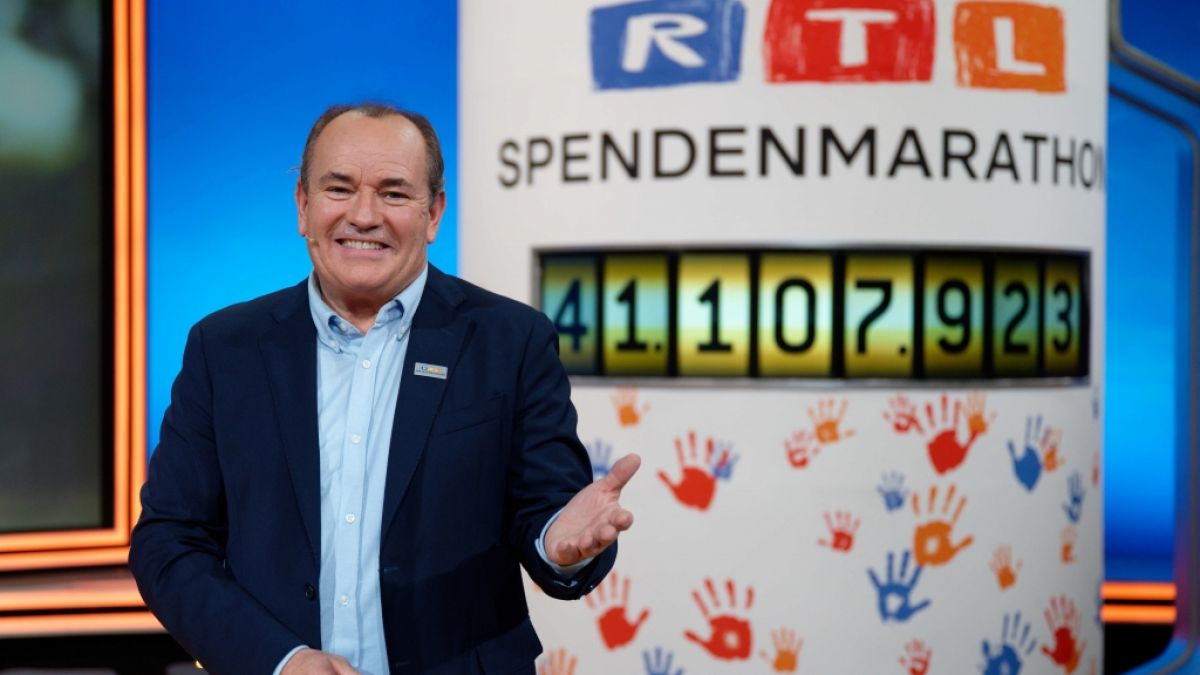 Beim RTL-Spendenmarathon 2022 kamen mehr als 41 Millionen Euro für notleidende Kinder zusammen - wie hoch wird die Spendensumme 2023 sein? (Foto)