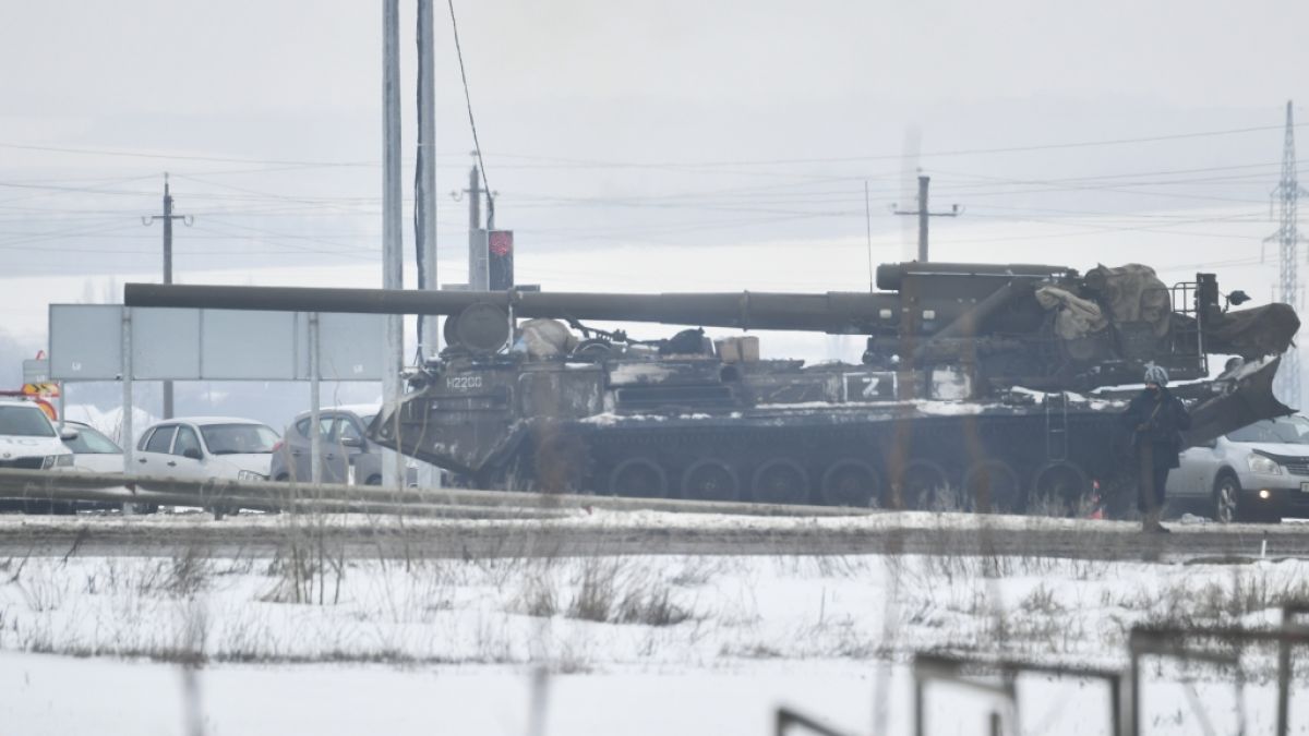Hat Russland seine Artillerie-Vorräte im Ukraine-Krieg schon völlig aufgebraucht? (Foto)